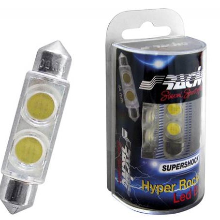 ΛΑΜΠΑΚΙΑ ΠΛΑΦΟΝΙΕΡΑΣ 12V 10x44mm HYPER-MICROLED2 ΛΕΥΚΟ 2ΤΕΜ.