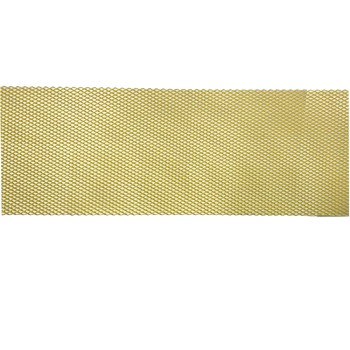 ΣΙΤΑ ΑΛΟΥΜΙΝΙΟΥ ΚΙΤΡΙΝΗ 125x30cm ΤΡΥΠΑ 1,1x0,6cm ΠΑΧΟΣ 0,2cm​ - 1 ΤΕΜ.