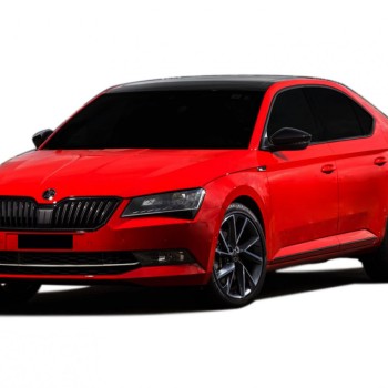 TRIM ΜΑΡΚΕ ΠΡΟΦΥΛΑΚΤΗΡΑ ΧΡΩΜΙΟ ΜΕΤΑΛΛΙΚΟ S-Dizayn ΓΙΑ SKODA SUPERB 4D 2015+ - 3 τεμ