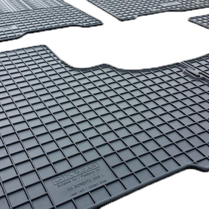 ΜΑΡΚΕ ΠΑΤΑΚΙΑ ΣΕ ΣΚΑΦΗ ΛΑΣΤΙΧΟ ΓΙΑ KIA SORENTO 2015-2020 ΣΕ ΜΑΥΡΟ ΧΡΩΜΑ ΜΕ ΚΟΥΜΠΩΜΑΤΑ CIK - 4 ΤΕΜ.