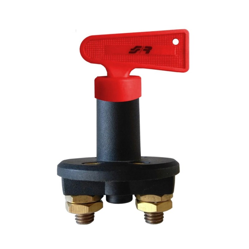 ΚΕΝΤΡΙΚΟΣ ΔΙΑΚΟΠΤΗΣ ΜΠΑΤΑΡΙΑΣ ΓΕΝΙΚΟΥ ΡΕΥΜΑΤΟΣ (KILLER SWITCH) 100Α 12/24V SIMONI RACING - 1 ΤΕΜ.