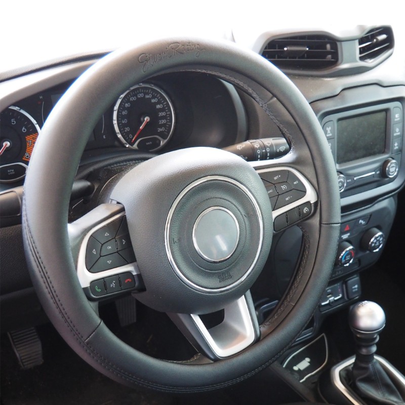 ΚΑΛΥΜΜΑ ΤΙΜΟΝΙΟΥ EASY BLACK ΜΑΥΡΟ ΜΕ LOGO SIMONI RACING OIKOΛΟΓΙΚΟ ΔΕΡΜΑ 37-39cm SIMONI RACING  - 1 τεμ.