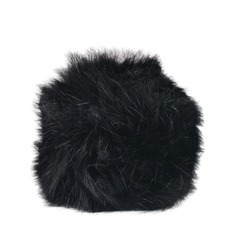 ΚΑΛΥΜΜΑ ΓΙΑ ΠΟΜΟΛΟ ΤΑΧΥΤΗΤΩΝ FLUFFY FUR COVER ΜΑΥΡΟ ΓΟΥΝΙΝΟ ΧΝΟΥΔΩΤΟ SIMONI RACING - 1 TEM.