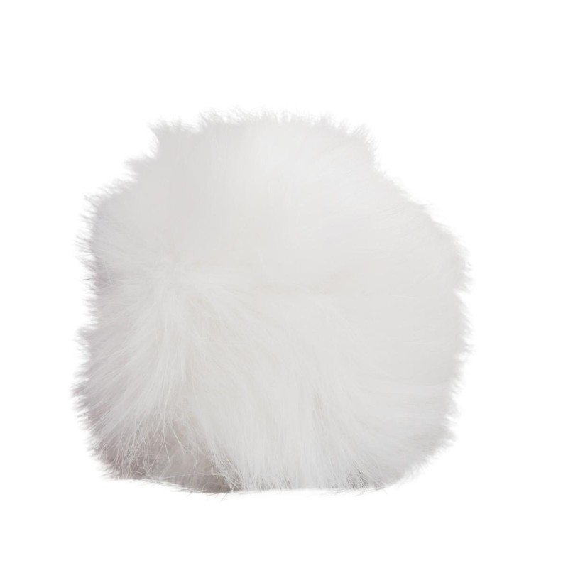 ΚΑΛΥΜΜΑ ΓΙΑ ΠΟΜΟΛΟ ΤΑΧΥΤΗΤΩΝ FLUFFY FUR COVER ΛΕΥΚΟ ΓΟΥΝΙΝΟ ΧΝΟΥΔΩΤΟ SIMONI RACING - 1 TEM.