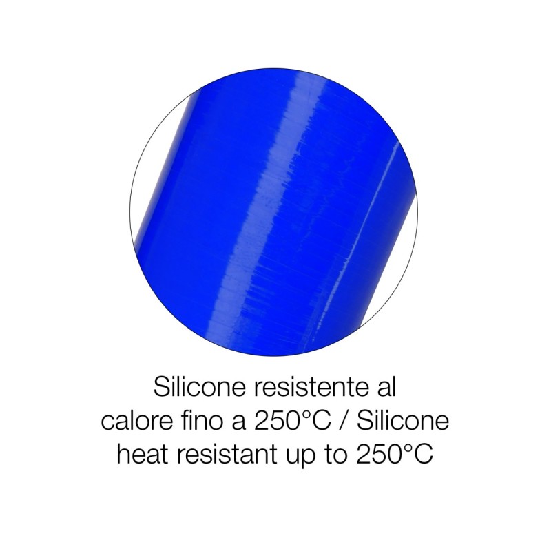 ΣΩΛΗΝΑΣ ΣΙΛΙΚΟΝΗΣ ΜΠΛΕ Φ18 ΜΗΚΟΣ 100cm SIMONI RACING  - 1 τεμ.