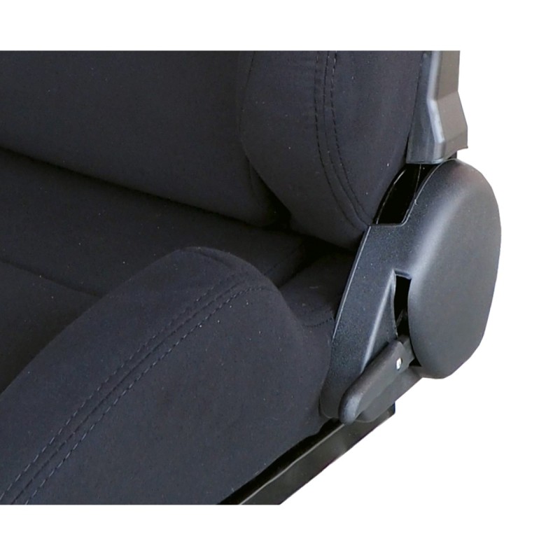 ΚΑΘΙΣΜΑ LANDO ΑΝΑΚΛΙΝΟΜΕΝΟ ΜΑΥΡΟ ΣΟΥΕΤ ΜΕ ΣΙΔΗΡΟΔΡΟΜΟ 1 ΤΕΜ