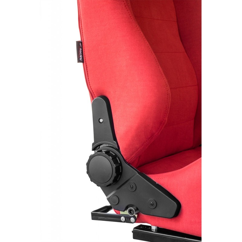 ΚΑΘΙΣΜΑ MIKY RED ΑΝΑΚΛΙΝΟΜΕΝΟ ΚΟΚΚΙΝΟ ΒΕΛΟΥΔΟ (ΧΩΡΙΣ ΣΙΔΗΡΟΔΡΟΜΟ)​ SIMONI RACING - 1 TEM