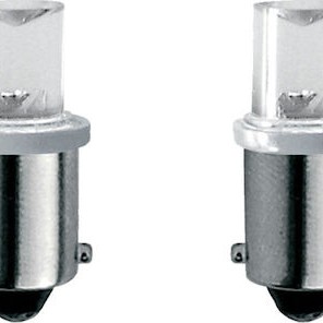 ΛΑΜΠΑΚΙΑ ΠΟΡΕΙΑΣ H6 LED ΜΕ ΚΑΛΥΚΑ ΛΕΥΚΑ SIMONI RACING - 2ΤΕΜ