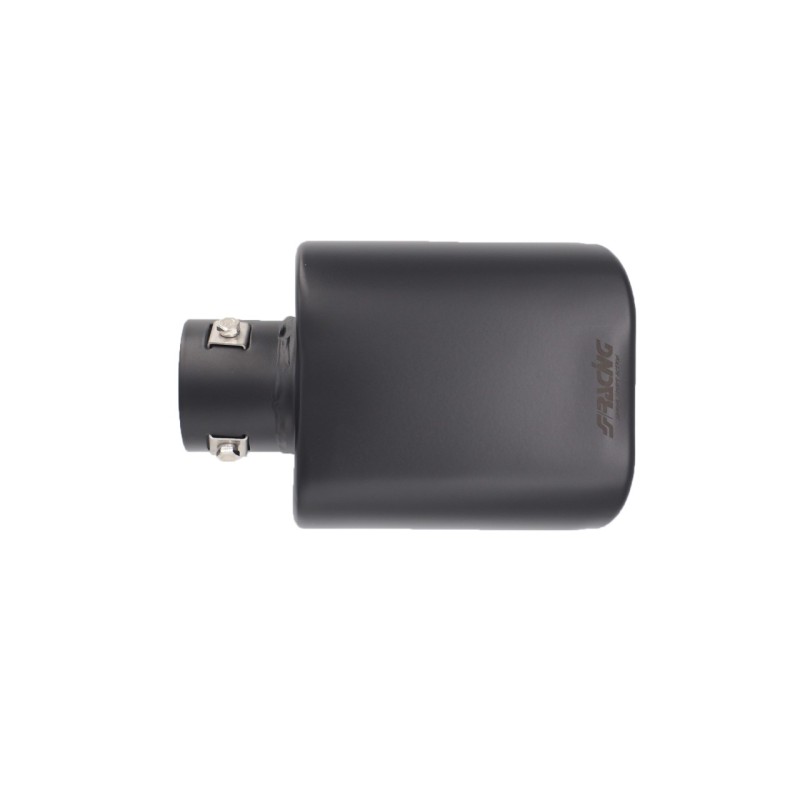 ΑΚΡΟ (ΜΠΟΥΚΑ) ΕΞΑΤΜΙΣΗΣ ΟΒΑΛ ΜΑΥΡΗ 135x75mm ΜΗΚΟΣ:215mm /ΔΙΑΜΕΤΡΟ ΣΩΛΗΝΑ 37-60mm TRX16N SIMONI RACING - 1 TEM.