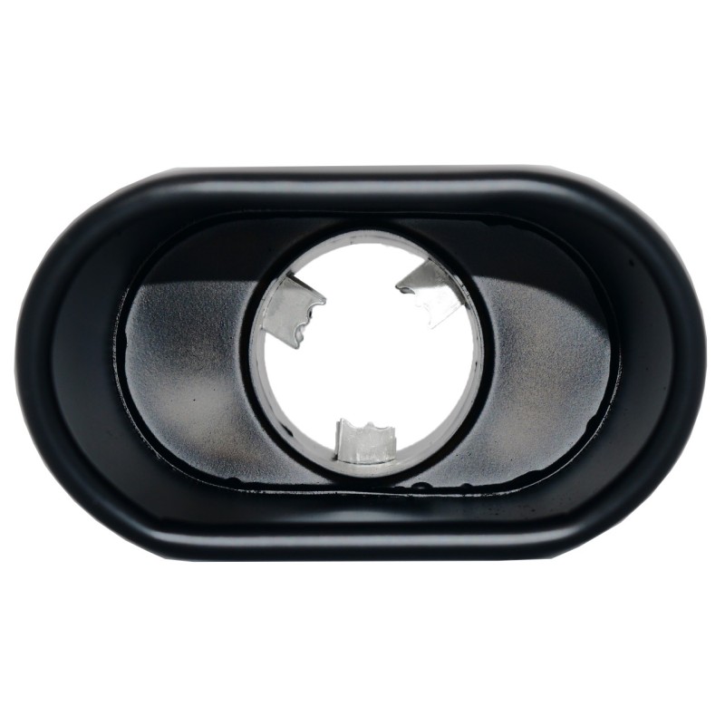 ΑΚΡΟ (ΜΠΟΥΚΑ) ΕΞΑΤΜΙΣΗΣ ΟΒΑΛ ΜΑΥΡΗ 135x75mm ΜΗΚΟΣ:215mm /ΔΙΑΜΕΤΡΟ ΣΩΛΗΝΑ 37-60mm TRX16N SIMONI RACING - 1 TEM.