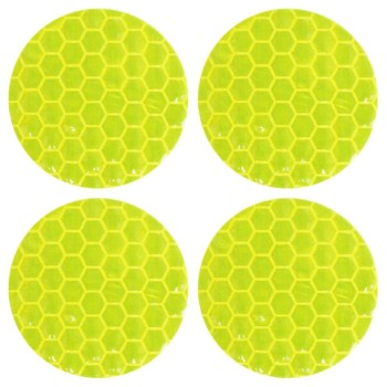 ΑΝΤΑΝΑΚΛΑΣΤΙΚΑ ΑΥΤΟΚΟΛΛΗΤΑ 30mm ΚΙΤΡΙΝΑ 4ΤΕΜ.