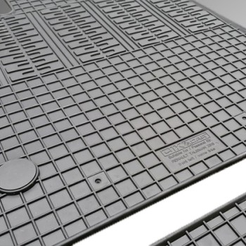 ΜΑΡΚΕ ΠΑΤΑΚΙΑ ΣΕ ΣΚΑΦΗ ΛΑΣΤΙΧΟ ΓΙΑ RENAULT TALISMAN 2015+ ΣΕ ΜΑΥΡΟ ΧΡΩΜΑ ΜΕ ΚΟΥΜΠΩΜΑΤΑ CIK - 4 ΤΕΜ.