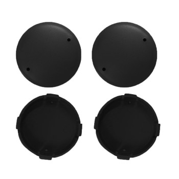 UNIVERSAL ΚΟΥΜΠΩΤΕΣ ΤΑΠΕΣ ΚΕΝΤΡΟΥ ΖΑΝΤΑΣ ΜΑΥΡΟ (ΕΣΩΤ. 56mm / ΕΞΩΤ. 59mm) - 4 ΤΕΜ.
