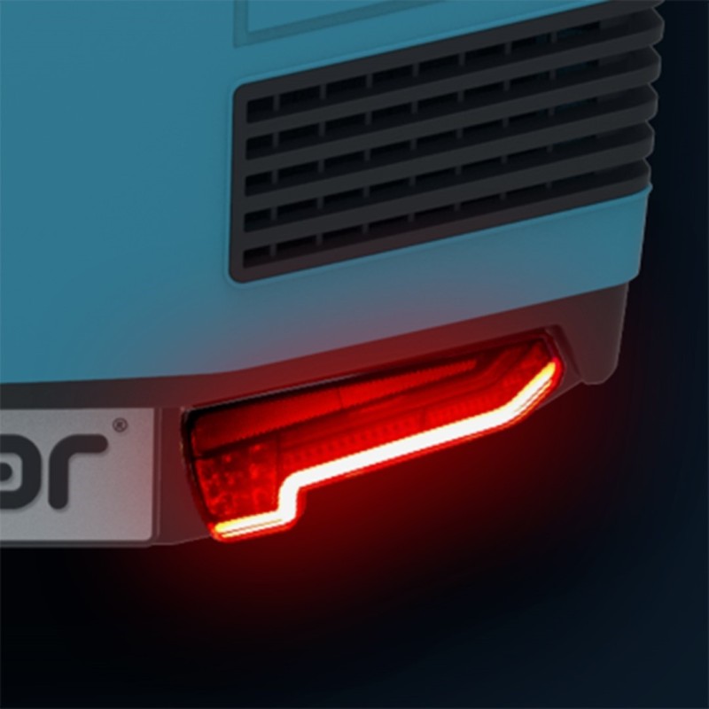 ΜΠΑΓΚΑΖΙΕΡΑ ΚΟΤΣΑΔΟΡΟΥ 400 LT TOWBOX V3 CLASSIC GREY (ΓΚΡΙ) ΜΕ LED ΦΑΝΑΡΙΑ