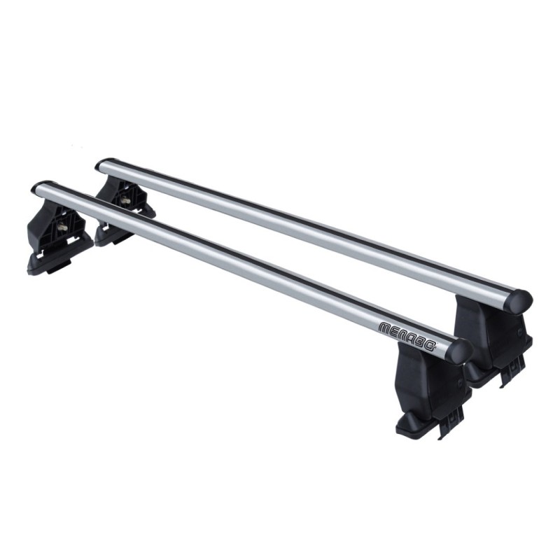 KIT ΜΕ ΜΠΑΡΕΣ ΟΡΟΦΗΣ ΓΙΑ AUDI A4 B6/B7/8E/8H 4D 2000-2007 ΑΛΟΥΜΙΝΙΟΥ TEMA MENABO (AL1-3360-FIX048G)-2 ΤΕΜ.