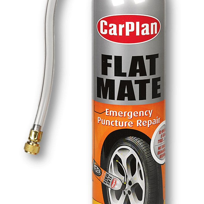 ΑΦΡΟΣ ΕΠΙΣΚΕΥΗΣ ΕΛΑΣΤΙΚΩΝ (ΓΙΑ ΕΛΑΣΤΙΚΑ ΕΩΣ 155-R13) CARPLAN FLAT MATE (ΤΥΠΟΥ FAST) 300ML