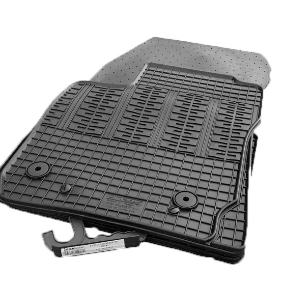 ΜΑΡΚΕ ΠΑΤΑΚΙΑ ΣΕ ΣΚΑΦΗ ΛΑΣΤΙΧΟ ΓΙΑ FORD COURIER TOURNEO 5ΘΕΣΙΟ 2014+ ΣΕ ΜΑΥΡΟ ΧΡΩΜΑ ΜΕ ΚΟΥΜΠΩΜΑΤΑ CIK - 4 ΤΕΜ.