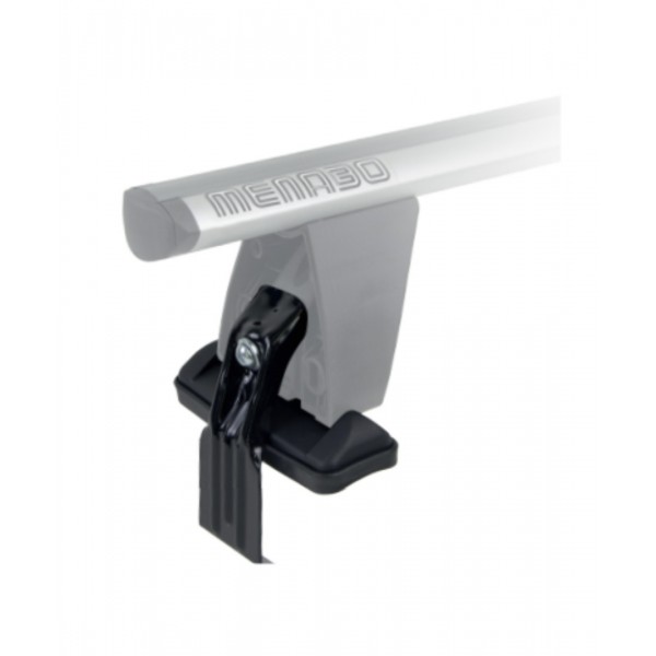 DLKIT86G KIT TYPE G ΑΚΡΑ (ΠΟΔΙΑ) ΓΙΑ ΜΠΑΡΕΣ ΟΡΟΦΗΣ DELTA/OMEGA BLACK/SILVER MENABO - 1 ΣΕΤ