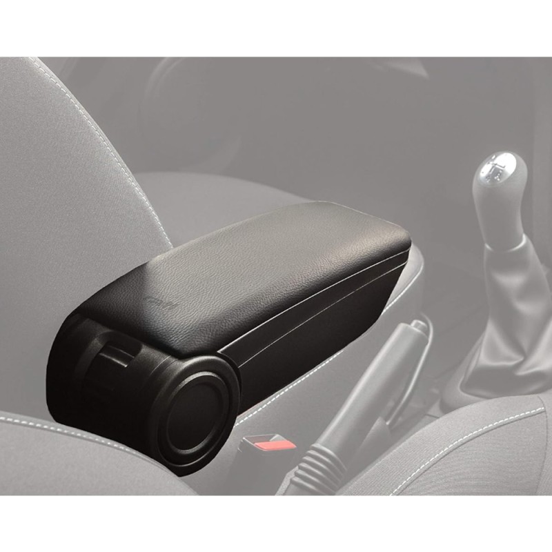 Ολοκληρωμένος Τεμπέλης Καθίσματος ARMSTER 3 SEAT MOUNTED για Dacia Lodgy LHD 2015+ από Πλαστικό και Vegan Δέρμα σε Μαύρο Χρώμα RATI - 1 τεμ.