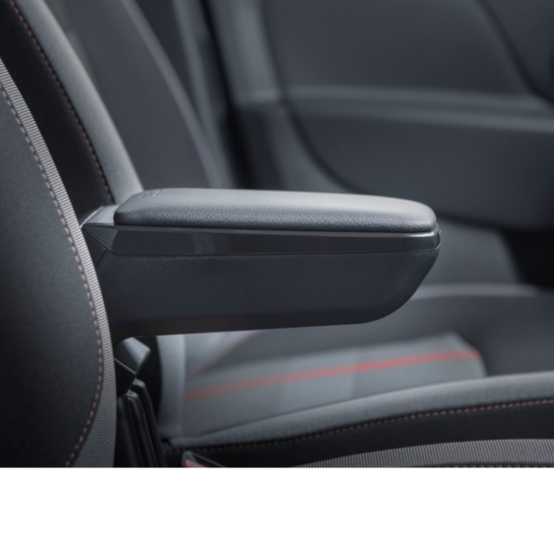 ΤΕΜΠΕΛΗΣ ΑΥΤΟΚΙΝΗΤΟΥ ARMSTER S ΓΙΑ SEAT LEON (+ ΚΑΛΩΔΙΟ 12V) 2020+  ΣΕ ΜΑΥΡΟ ΧΡΩΜΑ RATI - 1 ΤΕΜ.