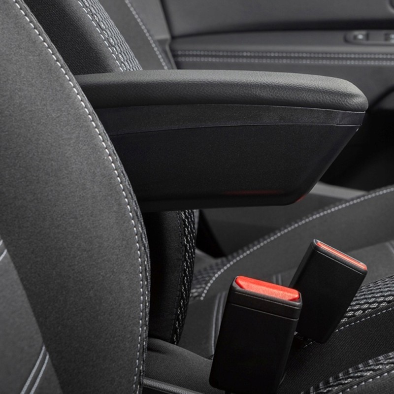 Ολοκληρωμένος Τεμπέλης Καθίσματος ARMSTER 3 PLUG & PLAY για Opel Mokka LHD 2012-2016 / Opel Mokka X LHD 2016-2020 (με Εργοστασιακό Υποβραχιόνιο) από Πλαστικό και Vegan Δέρμα σε Μαύρο Χρώμα RATI - 1 τεμ.