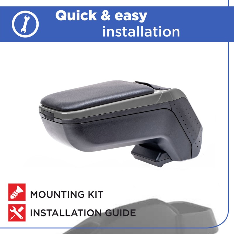 ΤΕΜΠΕΛΗΣ ARMSTER 2 ΜΕ ΑΠΟΣΠΩΜΕΝΗ ΤΣΕΠΗ ΑΠΟ ΠΛΑΣΤΙΚΟ ΚΑΙ ΔΕΡΜΑΤΙΝΗ ΣΕ ΓΚΡΙ ΠΛΑΙΣΙΟ ΚΑΙ ΜΑΥΡΟ ΧΡΩΜΑ RATI - 1 ΤΕΜ.