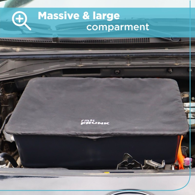 ΑΠΟΘΗΚΕΥΤΙΚΟΣ ΧΩΡΟΣ ΜΗΧΑΝΗΣ FRUNK ΗΛΕΚΤΡΙΚΩΝ ΙΧ ΓΙΑ HYUNDAI KONA ΗΛΕΚΤΡΙΚΟ 2018-2023 / KIA E-NIRO 2018-2021 / E-SOUL 2020+ RATI - 1 ΤΕΜ.