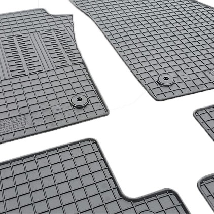 ΜΑΡΚΕ ΠΑΤΑΚΙΑ ΣΕ ΣΚΑΦΗ ΛΑΣΤΙΧΟ ΓΙΑ VOLVO V50 2007-2012 / S40 2007-2013 ΣΕ ΜΑΥΡΟ ΧΡΩΜΑ ΜΕ ΚΟΥΜΠΩΜΑΤΑ CIK - 4 ΤΕΜ.