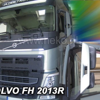 ΑΝΕΜΟΘΡΑΥΣΤΕΣ ΓΙΑ VOLVO FH4/FH12 (ΝΤΑΛΙΚΑ 3ΗΣ ΓΕΝΙΑΣ) 2012+  ΖΕΥΓΑΡΙ  ΑΠΟ ΕΥΚΑΜΠΤΟ ΦΙΜΕ ΠΛΑΣΤΙΚΟ HEKO - 2 ΤΕΜ.