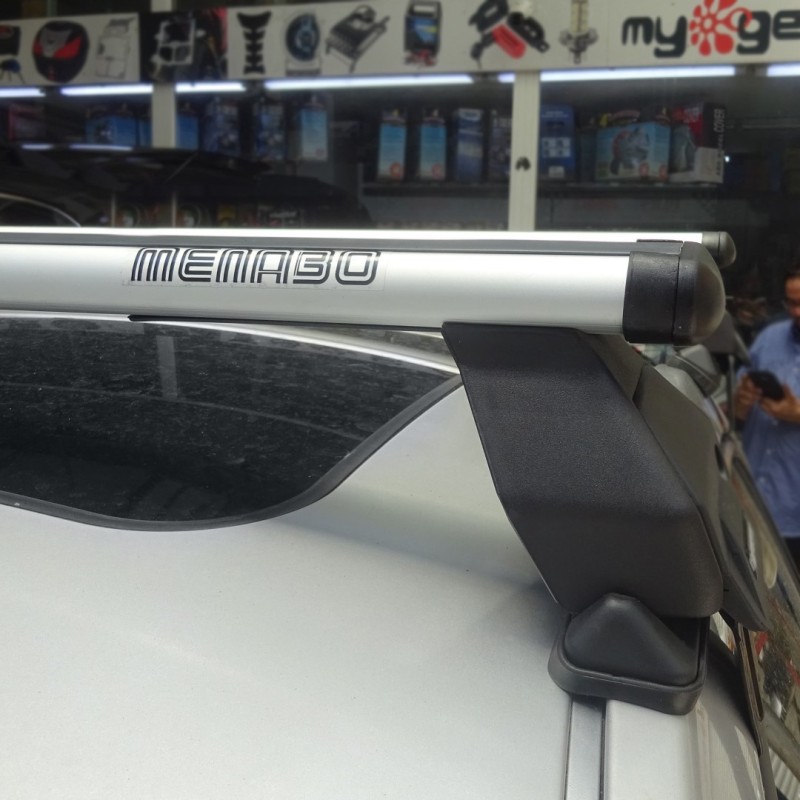 KIT ΜΕ ΜΠΑΡΕΣ ΟΡΟΦΗΣ ΓΙΑ VW BEETLE 3D 1998+ ΑΛΟΥΜΙΝΙΟΥ TEMA MENABO (AL1-3360-FIX016G)-2 ΤΕΜ.