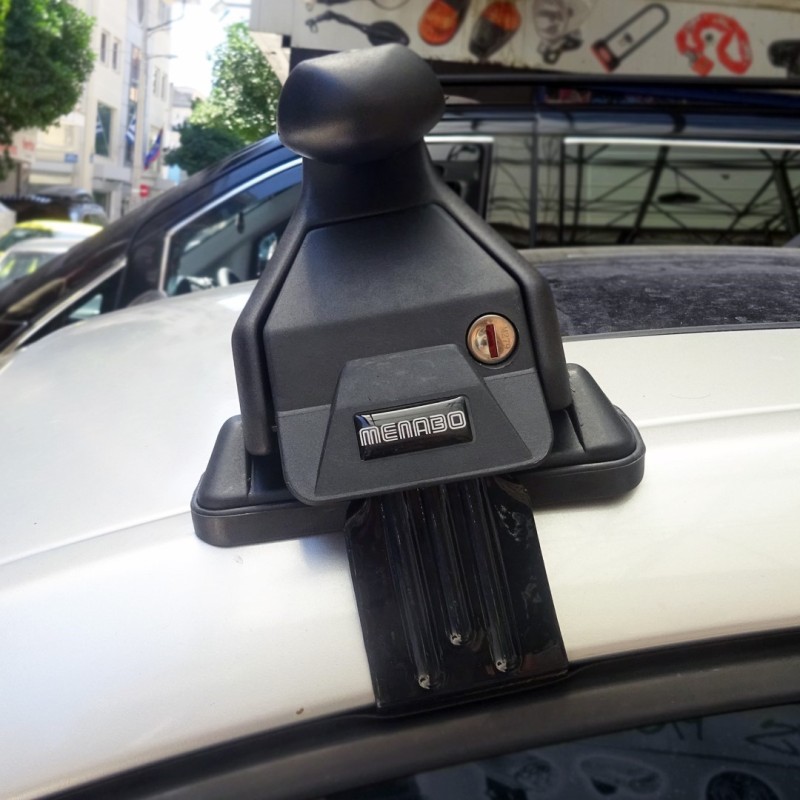 KIT ΜΕ ΜΠΑΡΕΣ ΟΡΟΦΗΣ ΓΙΑ VW BEETLE 3D 1998+ ΑΛΟΥΜΙΝΙΟΥ TEMA MENABO (AL1-3360-FIX016G)-2 ΤΕΜ.