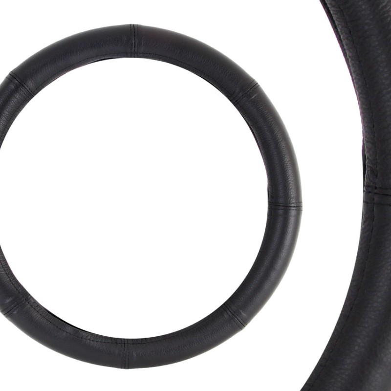 ΚΑΛΥΜΜΑ ΤΙΜΟΝΙΟΥ ΔΕΡΜΑΤΙΝΟ 42/44CM ΜΑΥΡΟ