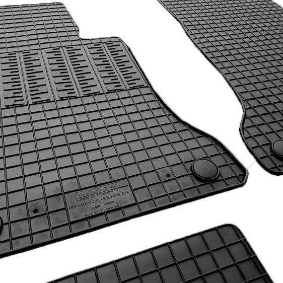 ΜΑΡΚΕ ΠΑΤΑΚΙΑ ΣΕ ΣΚΑΦΗ ΛΑΣΤΙΧΟ ΓΙΑ MERCEDES C-KLAS W205 COUPE / CABRIO 2015+ CIK (ΜΕ ΚΟΥΜΠΩΜΑΤΑ) - 4 ΤΕΜ.