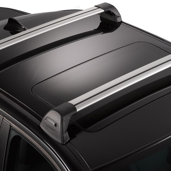 Μπάρες Οροφής Αλουμινίου YAKIMA FLUSH 90cm 2τεμ με Κλείδωμα