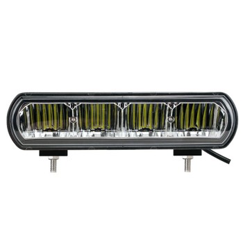 ΠΡΟΒΟΛΕΑΣ ΟΔΗΓΗΣΗΣ LED DRIVING LIGHT BAR ΜΑΥΡΟΣ 10-32V 40W 2090lm 4 CREE LED ΟΒΑΛ ΠΛΑΚΕ 222 x 55 x 100 mm M-TECH