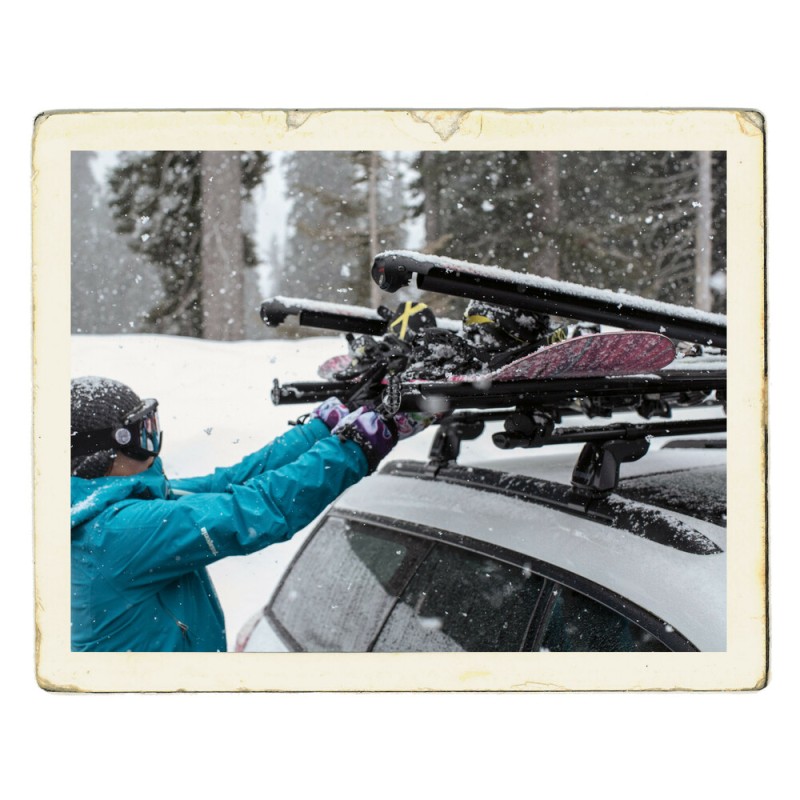 ΒΑΣΗ ΣΚΙ ΟΡΟΦΗΣ FATCAT 6 EVO BLACK 6 ΖΕΥΓΑΡΙΑ ΣΚΙ / 4 SNOWBOARD YAKIMA ΜΑΥΡΗ 82,5cm ΥΑΚΙΜΑ