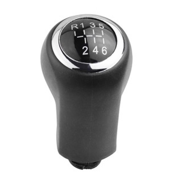 ΠΟΜΟΛΟ ΤΑΧΥΤΗΤΩΝ ΣΕ ΜΑΥΡΟ/ΑΣΗΜΙ ΧΡΩΜΑ ΜΕ ΕΝΔΕΙΞΗ 6 ΤΑΧΥΤΗΤΩΝ ΓΙΑ OPEL CORSA D 2006+ - 1 τεμ.