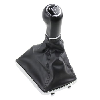 ΠΟΜΟΛΟ ΤΑΧΥΤΗΤΩΝ ΣΕ ΜΑΥΡΟ/ΑΣΗΜΙ ΧΡΩΜΑ ΜΕ ΕΝΔΕΙΞΗ 5 ΤΑΧΥΤΗΤΩΝ ΚΑΙ ΦΟΥΣΚΑ ΤΑΧΥΤΗΤΩΝ ΜΑΥΡΗ ΓΙΑ OPEL CORSA D 2006+ - 1 τεμ.