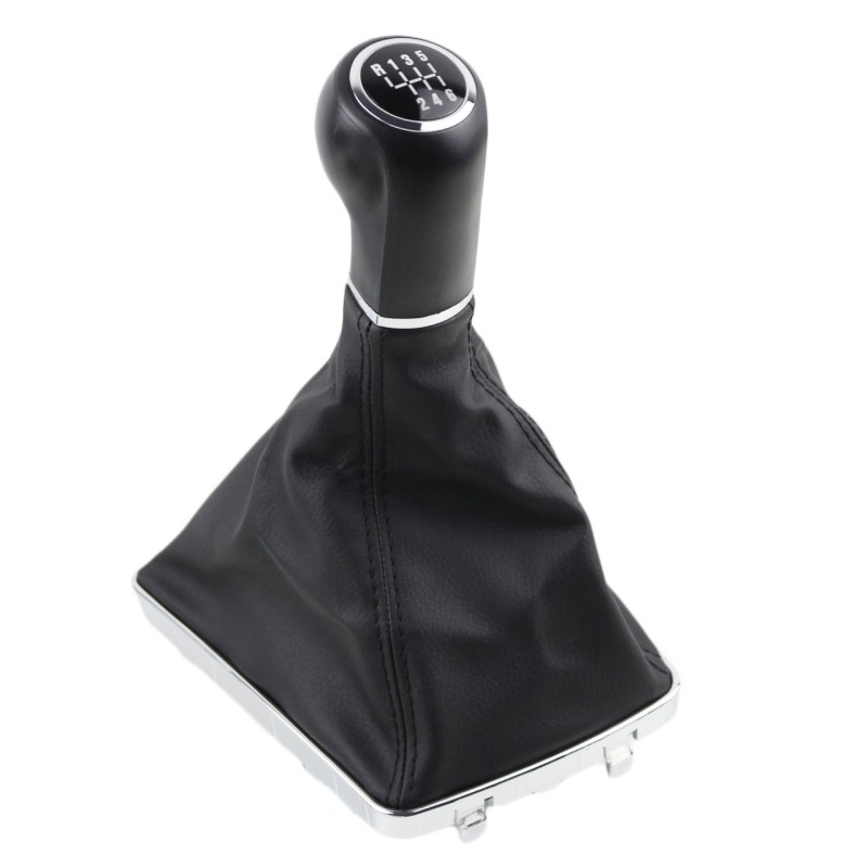 ΠΟΜΟΛΟ ΤΑΧΥΤΗΤΩΝ ΣΕ ΜΑΥΡΟ/ΑΣΗΜΙ ΧΡΩΜΑ ΜΕ ΕΝΔΕΙΞΗ 6 ΤΑΧΥΤΗΤΩΝ ΚΑΙ ΦΟΥΣΚΑ ΓΙΑ OPEL CORSA D 2006+ - 1 τεμ.