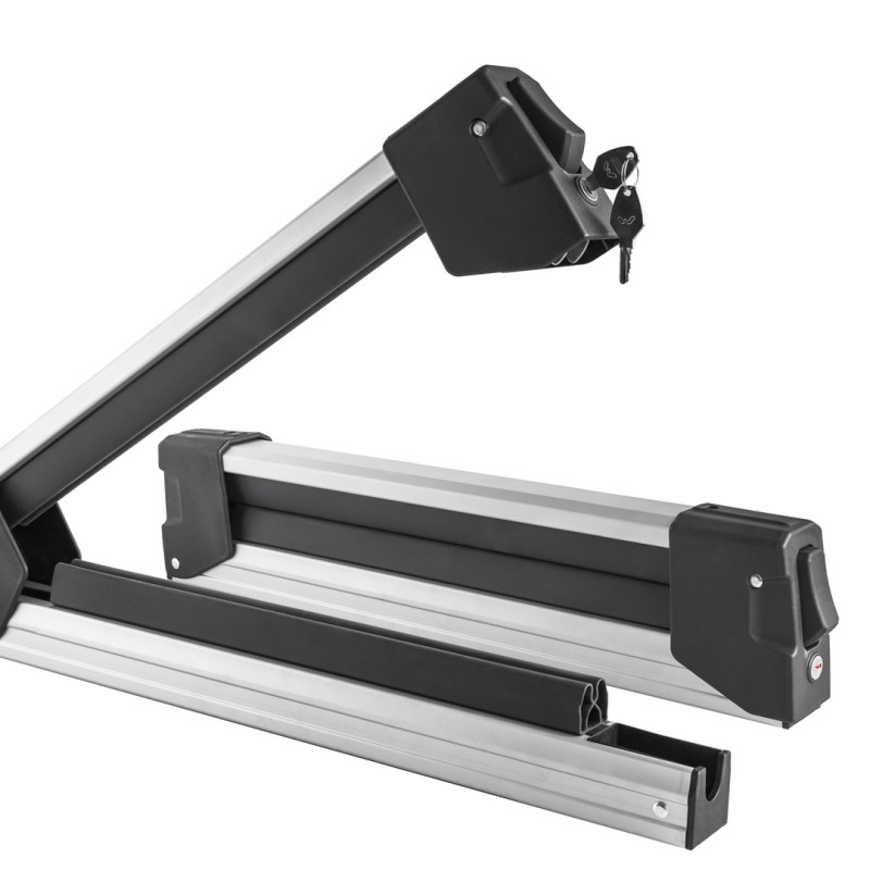 ΒΑΣΗ ΣΚΙ ΟΡΟΦΗΣ ΑΛΟΥΜΙΝΙΟΥ YELO 4 NS ΜΕ ΚΛΕΙΔΙ MENABO (4 ΖΕΥΓΑΡΙΑ ΣΚΙ /2 SNOWBOARD) ME SLIDER