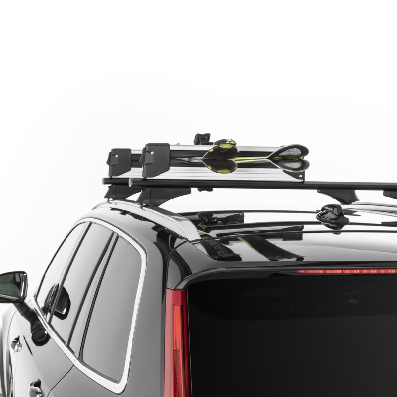 ΒΑΣΗ ΣΚΙ ΟΡΟΦΗΣ ΑΛΟΥΜΙΝΙΟΥ YELO 4 NS ΜΕ ΚΛΕΙΔΙ MENABO (4 ΖΕΥΓΑΡΙΑ ΣΚΙ /2 SNOWBOARD) ME SLIDER