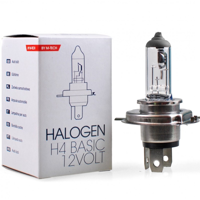 H4 12V 100/90W P43t STANDARD ΑΛΟΓΟΝΟΥ ΚΟΥΤΙ 1ΤΕΜ. M-TECH
