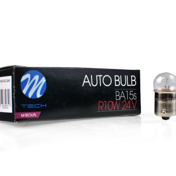 R10W 24V 10W BA15s G18 (ΦΟΥΝΤΟΥΚΙ) STANDARD ΑΛΟΓΟΝΟΥ ΚΟΥΤΙ 10ΤΕΜ. M-TECH