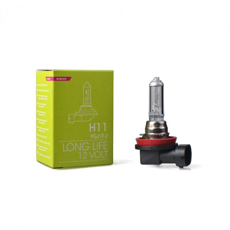 H11 12V 55W PGJ19-2 LONG LIFE ΑΛΟΓΟΝΟΥ 1ΤΕΜ. M-TECH