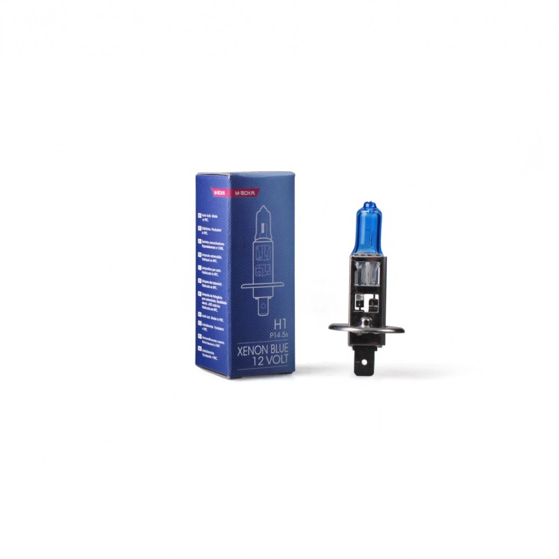 H1 12V 55W P14,5s 5.000K XENON BLUE 1ΤΕΜ. M-TECH