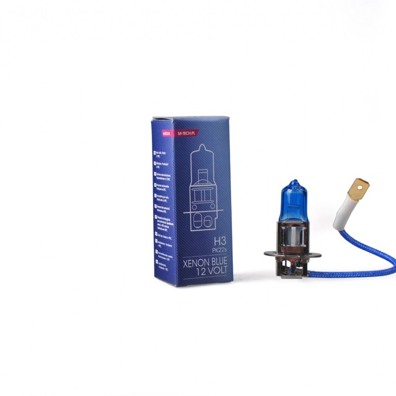 H3 12V 55W PK22s 5.000K XENON BLUE 1ΤΕΜ. M-TECH