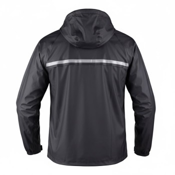 Αδιάβροχο & διαπνέον μπουφάν Nordcode Rain Jacket stretched μαύρο