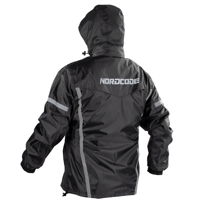 Αδιάβροχο σετ Nordcode Rainsuit Wave μαύρο