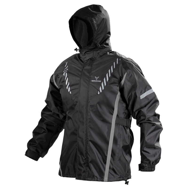 Αδιάβροχο σετ Nordcode Rainsuit Wave μαύρο