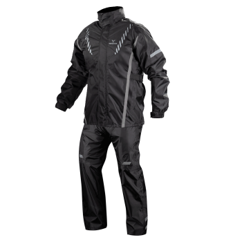 Αδιάβροχο σετ Nordcode Rainsuit Wave μαύρο